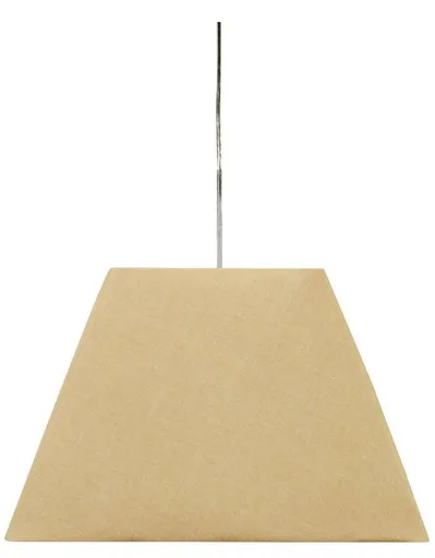 Závěsná stropní lampa 1X60W E27 krémová STANDARD