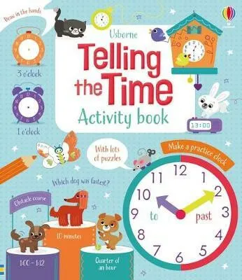 Telling the Time Activity Book - Lara Bryan