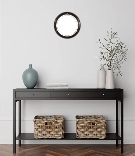 Stropní svítidlo 1030, dřevěné stropní, standardní, 1x60W, E27, wenge