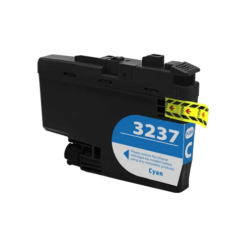 Brother LC-3237 azurová (cyan) kompatibilní cartridge