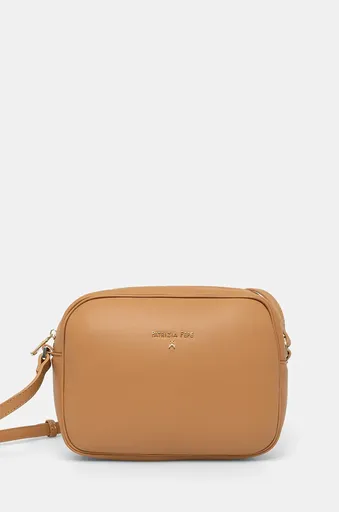 Kožená kabelka Patrizia Pepe