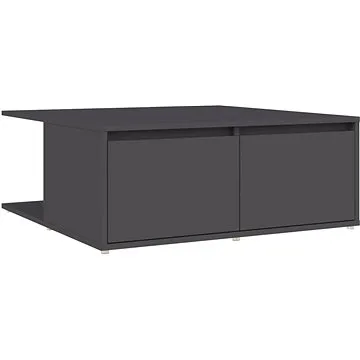 SHUMEE Konferenční stolek šedý 80 × 80 × 31 cm dřevotříska , 806878 (806878)