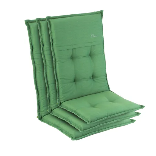 Blumfeldt Coburg, polstr, čalounění na židli, vysoké opěradlo, zahradní židle, polyester, 53 x 117 x 9 cm