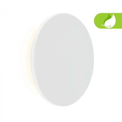 BRILONER Aurora LED nástěnné svítidlo nabíjecí, IP54, stmívatelné, dotykový vypínač, bílé 3806016