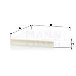 MANN-FILTER CU3780 pro vozy MERCEDES-BENZ (CU3780)