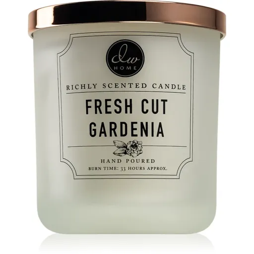 DW Home Signature Fresh Cut Gardenia vonná svíčka 261 g