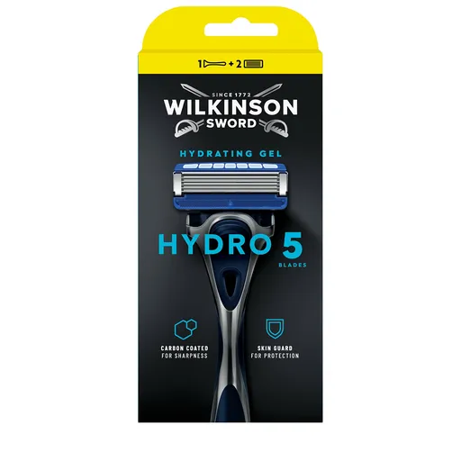 Wilkinson Sword Holicí strojek se dvěma náhradními hlavicemi Hydro 5