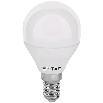 ENTAC LED žárovka E14 6,5W 540lm G45, teplá, ekv. 44W (LLMG14-6,5W-WW)