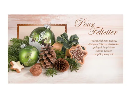 Přání novoroční, PF V24-373 K