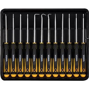 Vorel Sada šroubováků a háčků pro jemnou mechaniku 12ks (5906083058141)