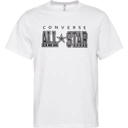 Converse ARCH ALL STAR TEE Pánské tričko, bílá, velikost