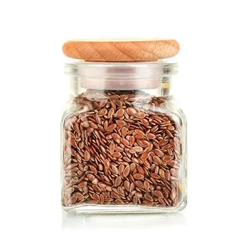 ORION Dóza sklo/dřevo víko 0,12 l 3 ks (120885)