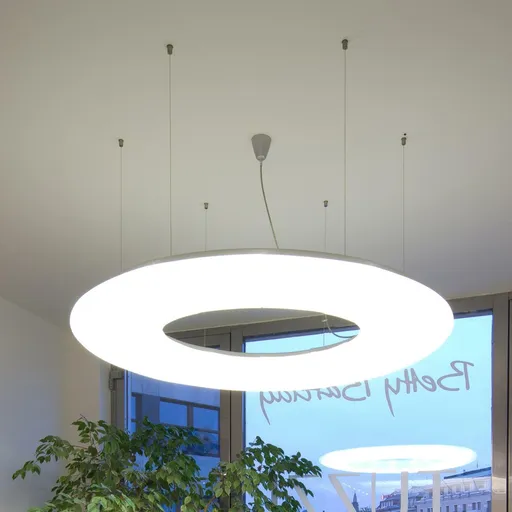 OSMONT GAL61690 GALAXIA L1 závěsné skleněné svítidlo bílá IP40 4000 K 12x20W LED