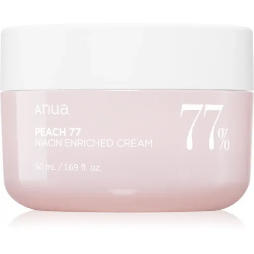 Anua Peach 77% Niacin Enriched Cream obnovující hydratační krém 50 ml