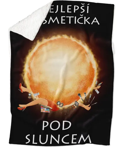Deka Nejlepší kosmetička pod sluncem (Podšití beránkem: ANO)