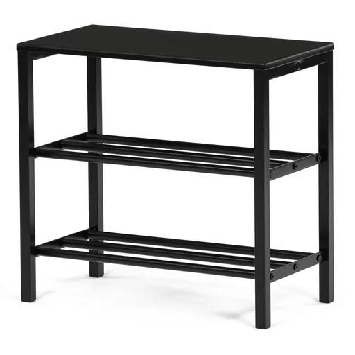 Botník 83168-42 BK, kov, černá