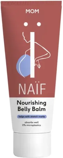 NAÏF Těhotenský vyživující balzám na strie Mom (Nourishing Belly Balm) 75 ml