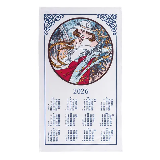 Textilní kalendář Panna 2026