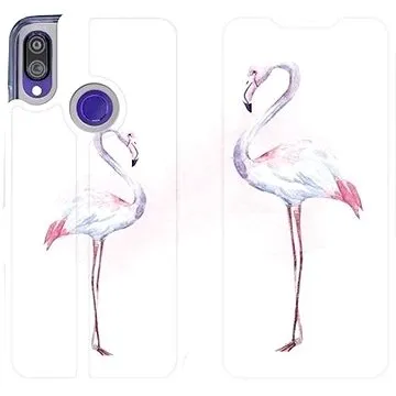 Flipové pouzdro na mobil Xiaomi Redmi Note 7 - M005S Plameňáci (5903226829057)