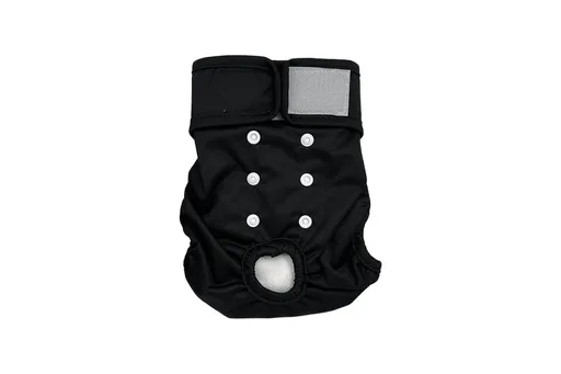 Vsepropejska Gama hárací kalhotky pro psa Barva: Černá, Obvod slabin (cm): 18 - 28