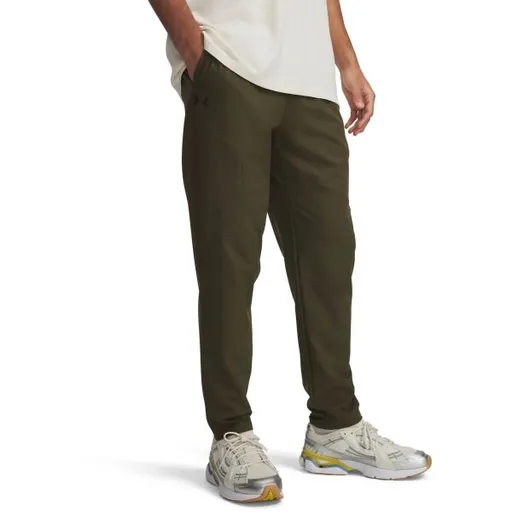 Under Armour UNSTOPPABLE TAPERED PANTS Pánské kalhoty, khaki, velikost L