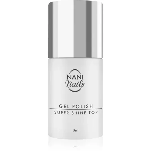NaniNails NANI Super Shine Top vrchní lak na nehty s použitím UV/LED lampy 5 ml
