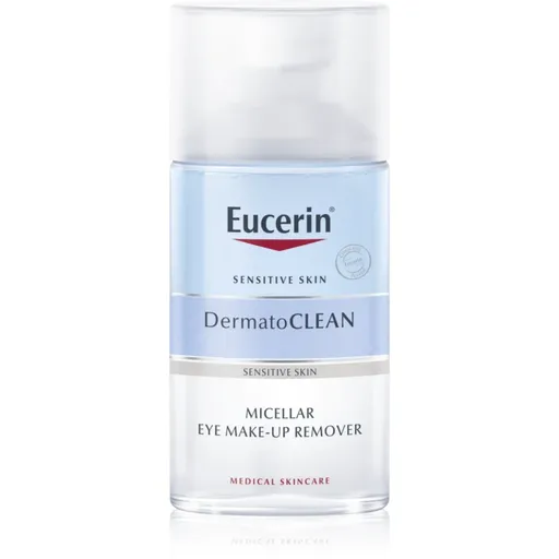 Eucerin DermatoClean dvoufázový odličovač očního make-upu 125 ml