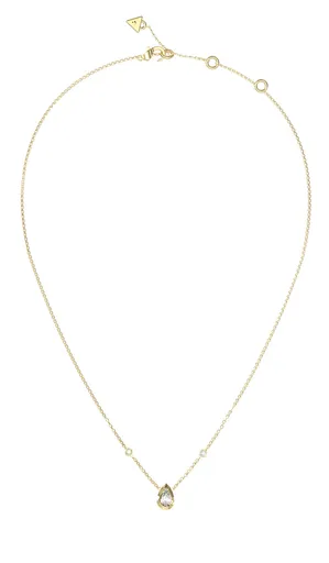 Guess Nadčasový pozlacený náhrdelník 4G Light JUBN05246JWYGT/U