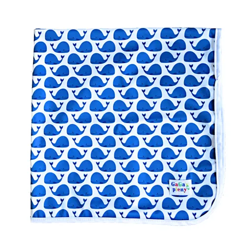 GaGa's pleny Přebalovací podložka Velryba