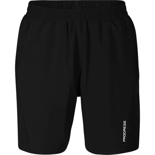 PROGRESS EMPEROR Pánské sportovní šortky, černá, velikost XXL