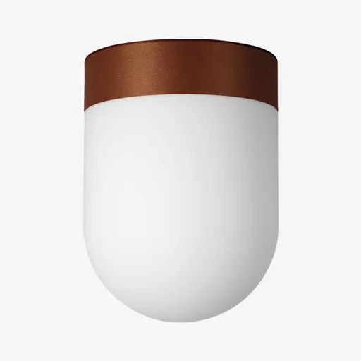 LUCIS stropní svítidlo RETRO 11,6W LED 3000K sklo měď opál BS19.L1.R19.72M DALI2 DALI