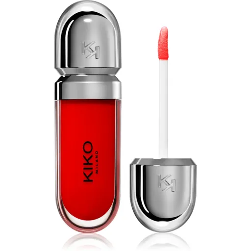 KIKO Milano 3D Hydra hydratační lesk na rty odstín 13 Fire Red 6.5 ml