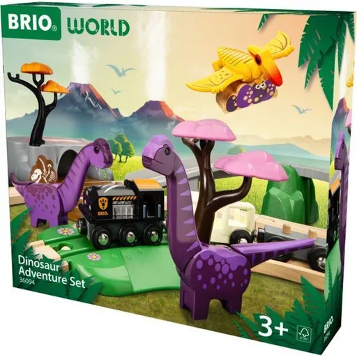 BRIO herní set 36094 Dinosauří dobrodružná sada