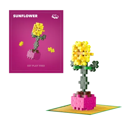 Plus-Plus Kytky Slunečnice