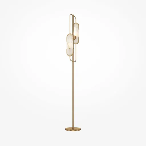 MAYTONI Stojací lampa Marmo MOD099FL-02G