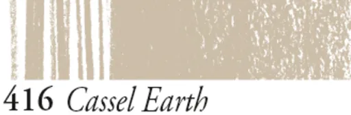 Pastel v tužce Sennelier – 416 Cassel Earth