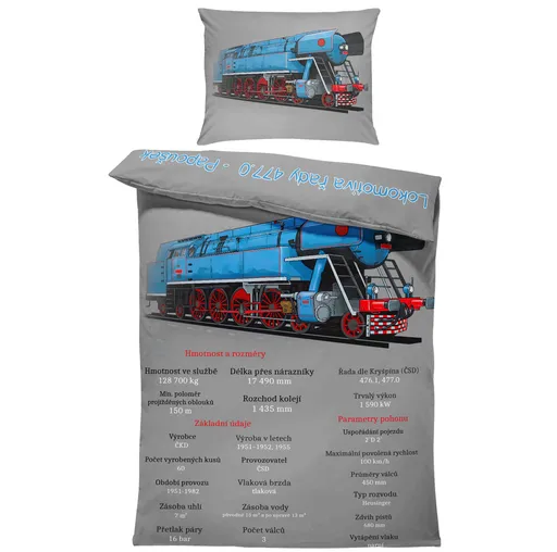 Povlečení Papoušek (Rozměr : 1x140/220 + 1x90/70)