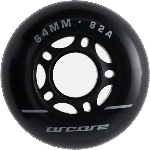 Arcore INLINE WHEELS 4PACK 64-82A Inline kolečka, černá, velikost