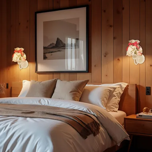 ROZANO bílá nástěnná lampa 1x40W E27 květinové stínidlo