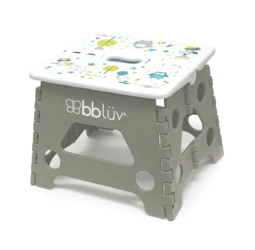 Bblüv Skládací stupínek Stëp 1 ks Grey