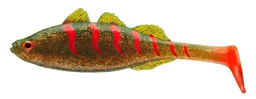 Daiwa gumová nástraha prorex live perch motor oil tiger - 11,5 cm 16 g