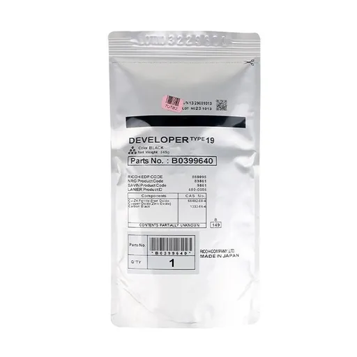 Ricoh 888095 černý (black) originální developer