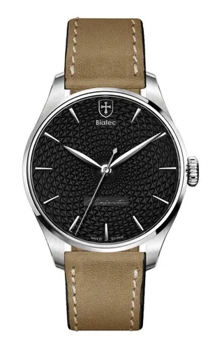 Biatec Majestic 01 N - Béžový vintage nubuk řemínek