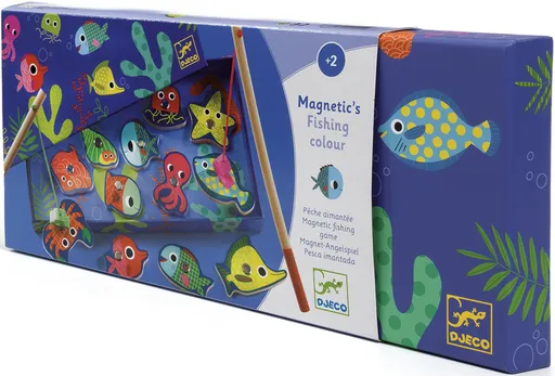 Magnetická hra Chytání barevných rybiček