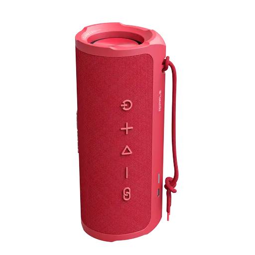 HiFuture Bezdrátový přenosný reproduktor, červený