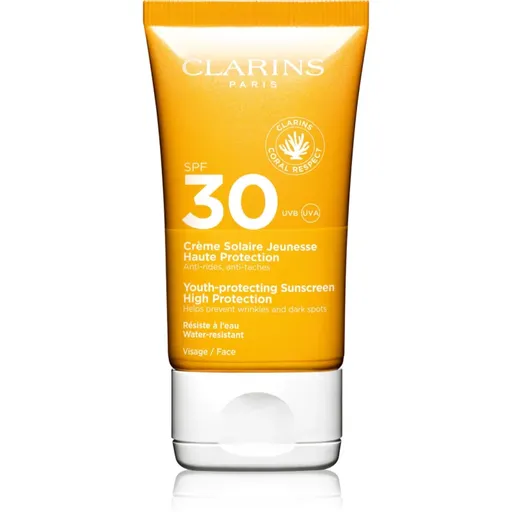 Clarins Youth-Protecting Sunscreen High Protection opalovací krém na obličej SPF 30 50 ml