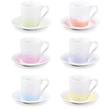 TESCOMA Šálek na espresso s podšálkem myCOFFEE, 6 ks, Pastels (8595028406320)