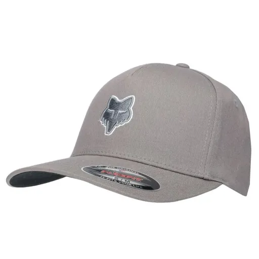 Fox HEAD FLEXFIT HAT Pánská kšiltovka, šedá, velikost