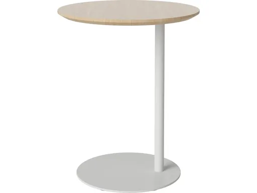 Odkládací stolek Pillar, více variant - Bolia Varianta: bílý dub, šedá lakovaná ocel