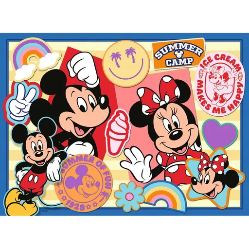 Mickey a Minnie na výletě 200 dílků
